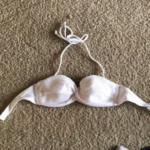 Victoria’s Secret white bikini top